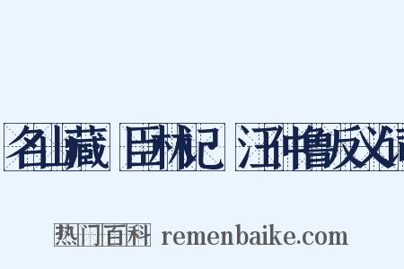 名山藏·臣林记·汪仲鲁反义词是什么意思的图片